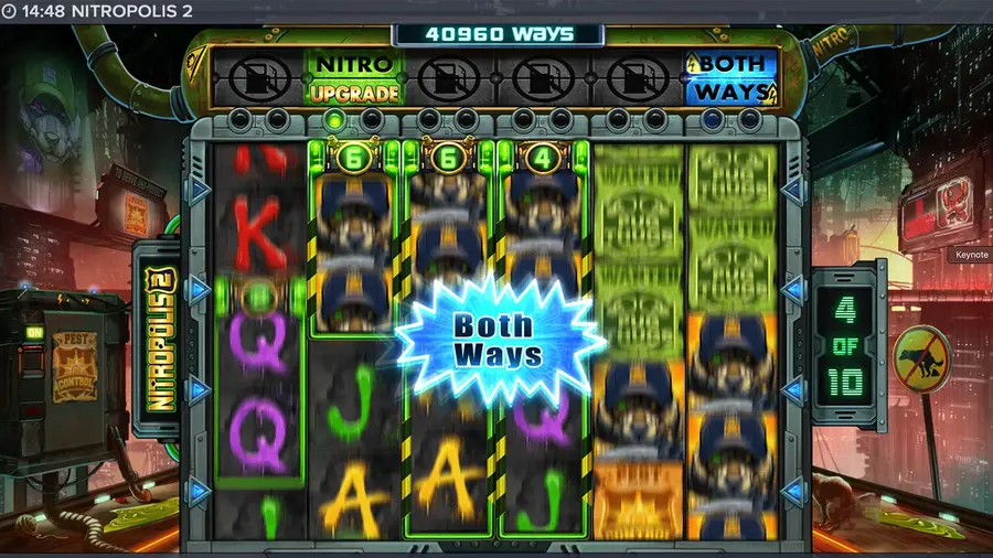 Nitropolis 2 Both Ways aktiverat