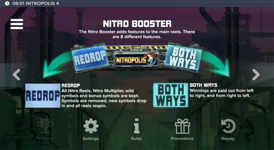 Nitro Booster med Redrop-funktion